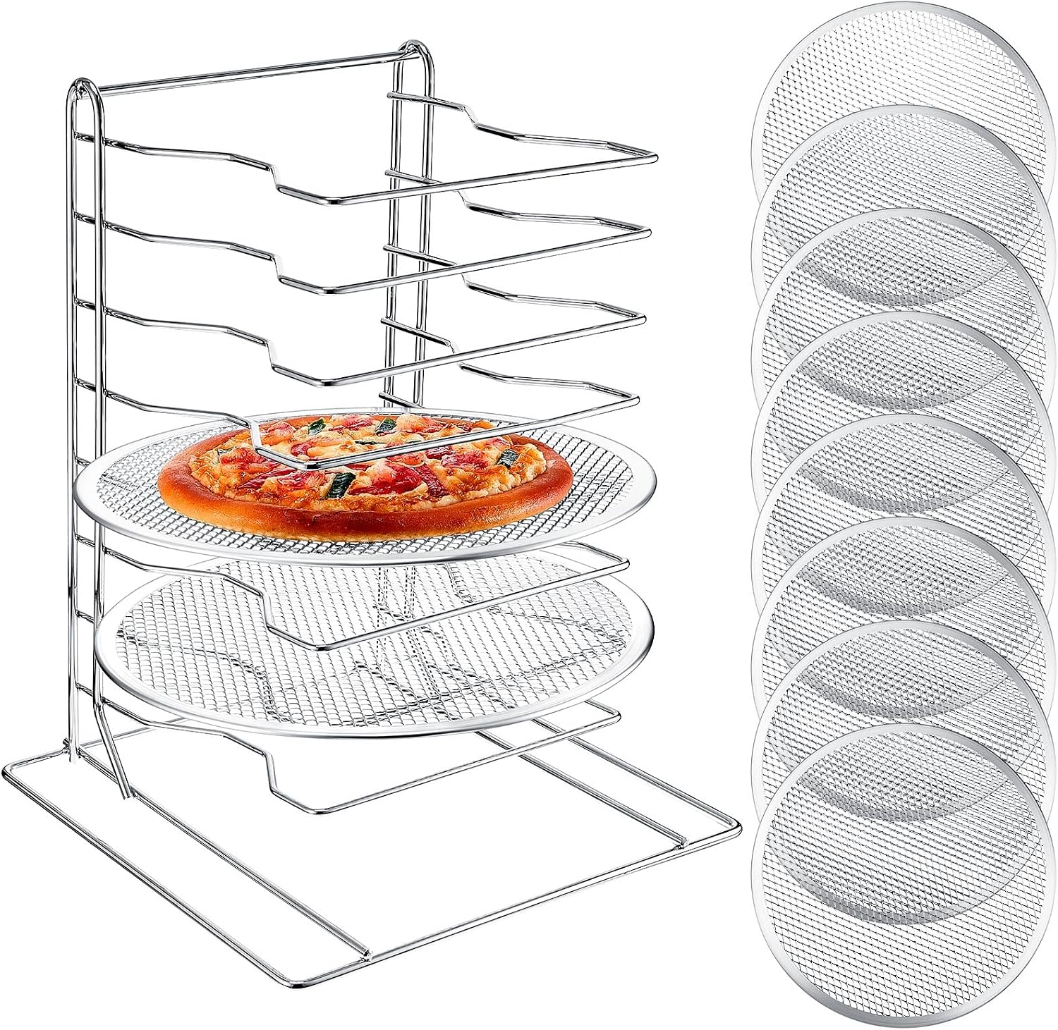 Kitchen Baking Pan - Подставка для пиццы с 8 ярусами