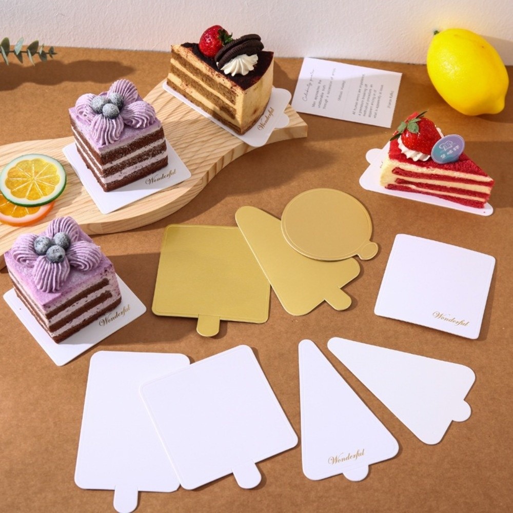 Cake Board Round - 50/100 шт. Новые одноразовые десертные подложки: