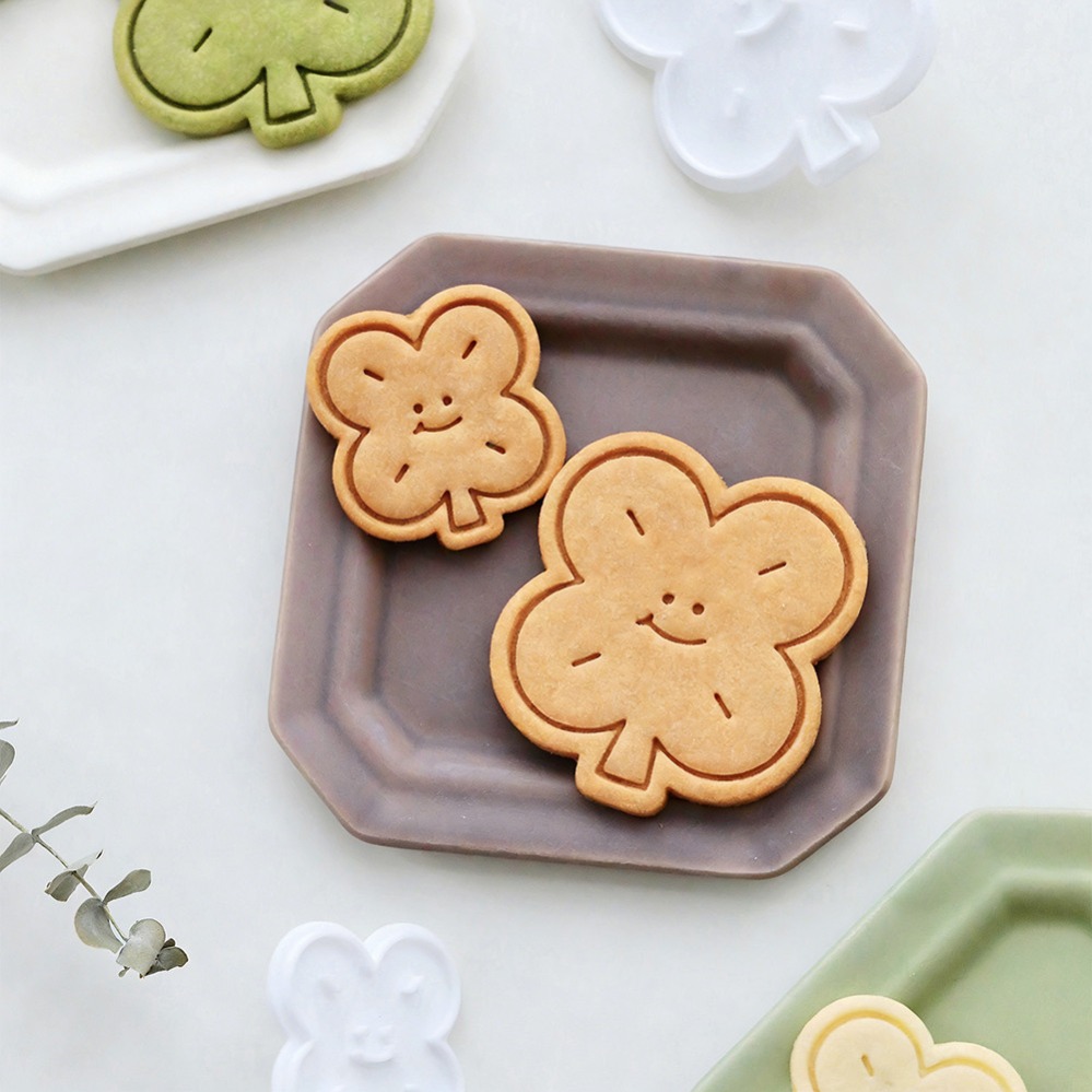 Kitchen Baking Items - Формочки для печенья «Счастливый четырехлистный клевер»,