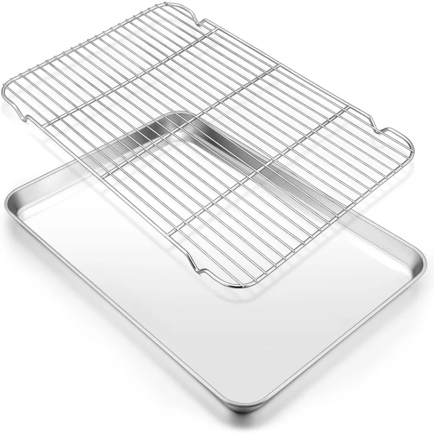 Kitchen Baking Tray Set - Набор противней для выпечки из нержавеющей
