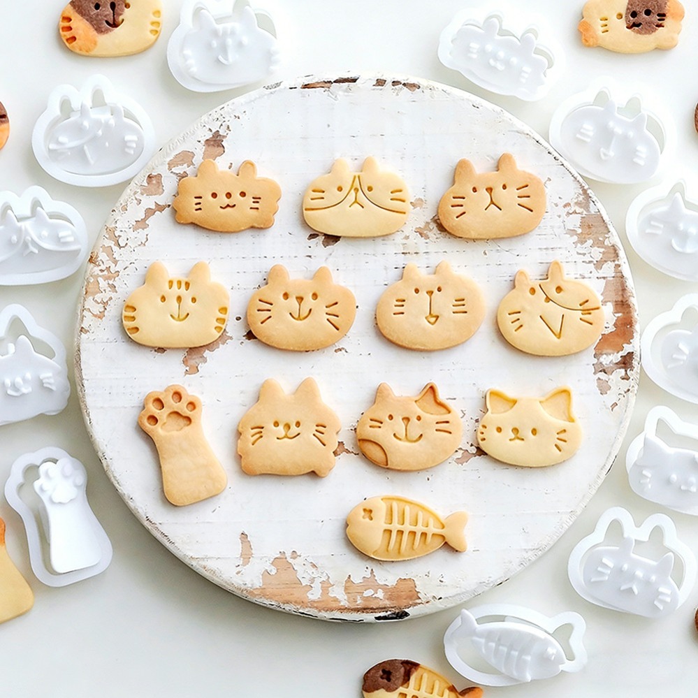 Kitchen Baking Items - Формочки для печенья «Милые котята» DIY: