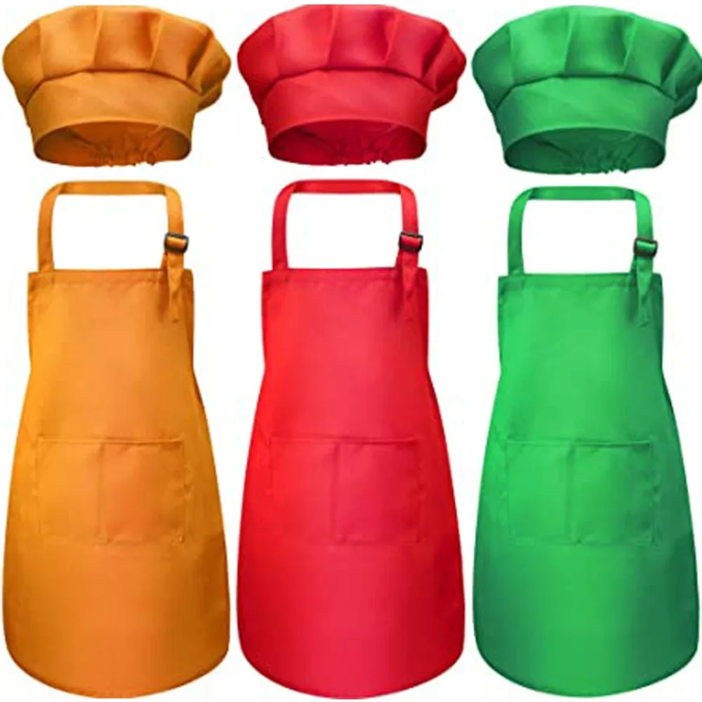 Kitchen Kids Baking Set - Детский фартук-нагрудник для шеф-повара с передним
