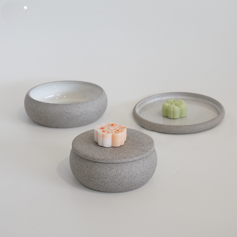 Cake Board Round - Винтажная креативная керамическая тарелка для салата,