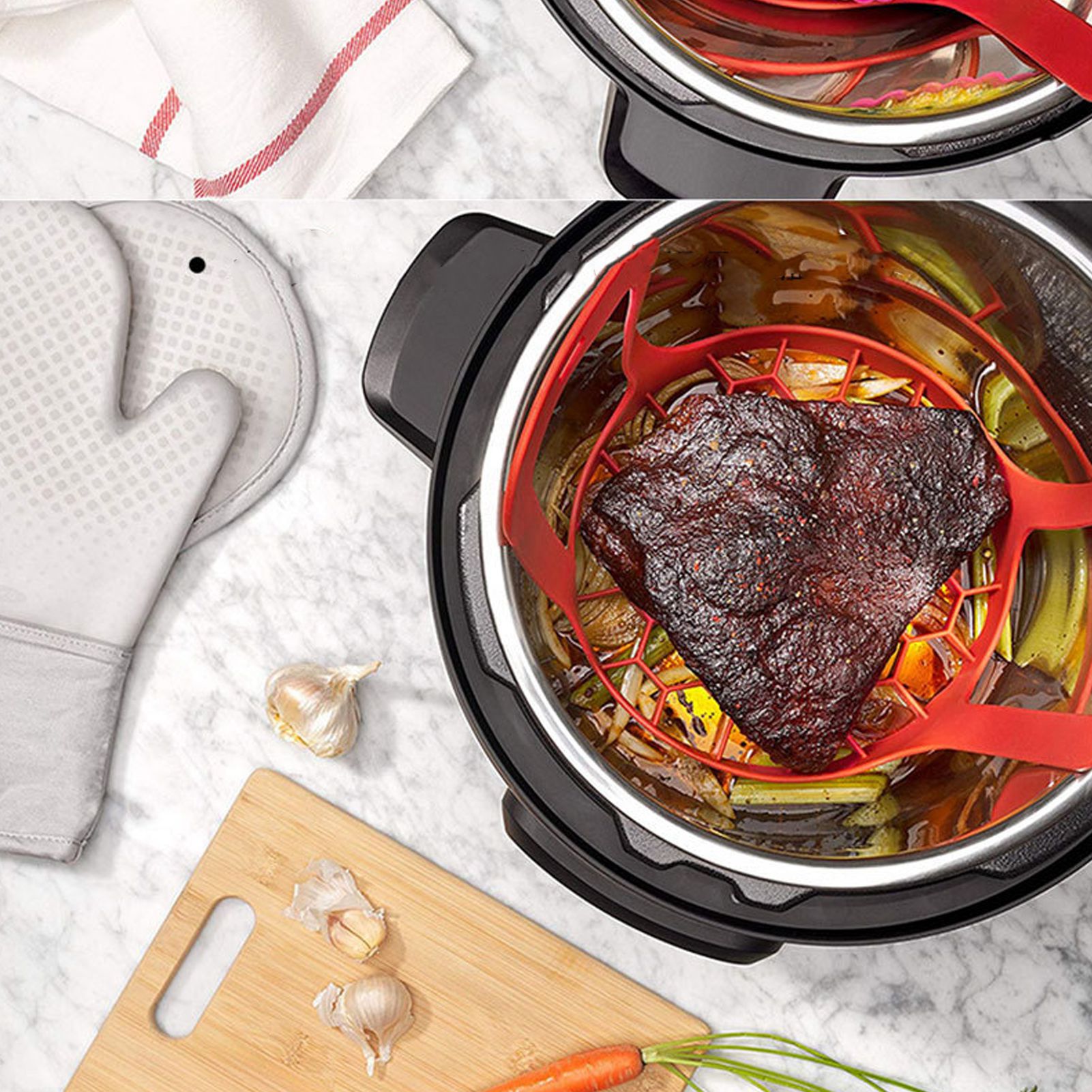 4 шт. набор силиконовых кухонн – обзор и цена Kitchen Baking Tray Set