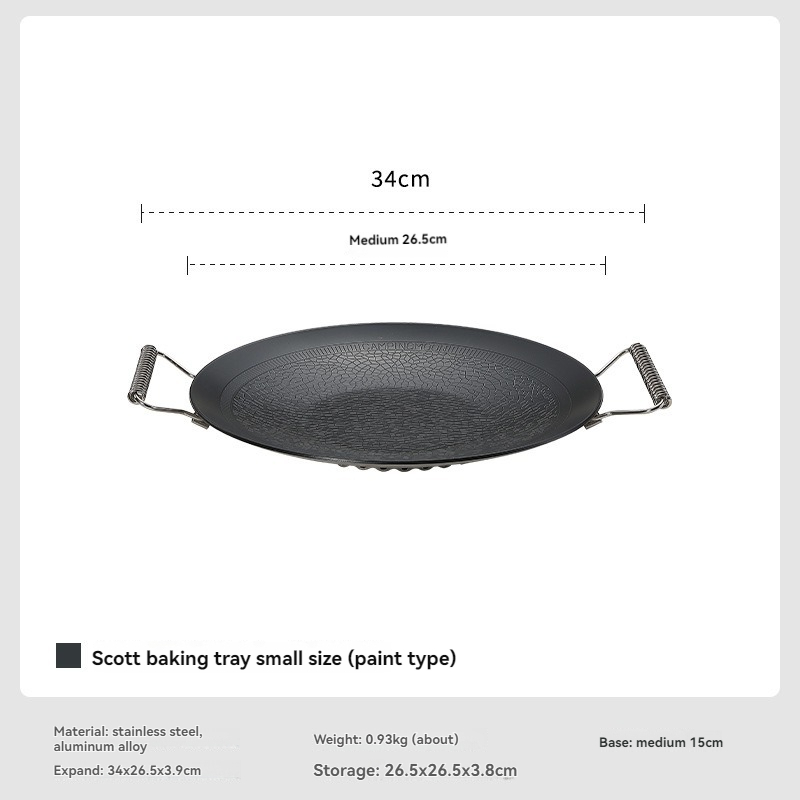 CAMPINGMOON GRW-27F Трехслойна – обзор и цена Kitchen Baking Tray Set