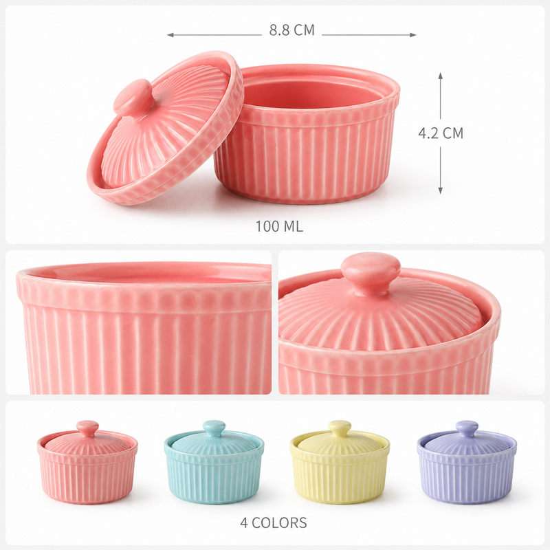 Керамическая форма-рамекин с к – обзор и цена Kitchen Baking Tray Set