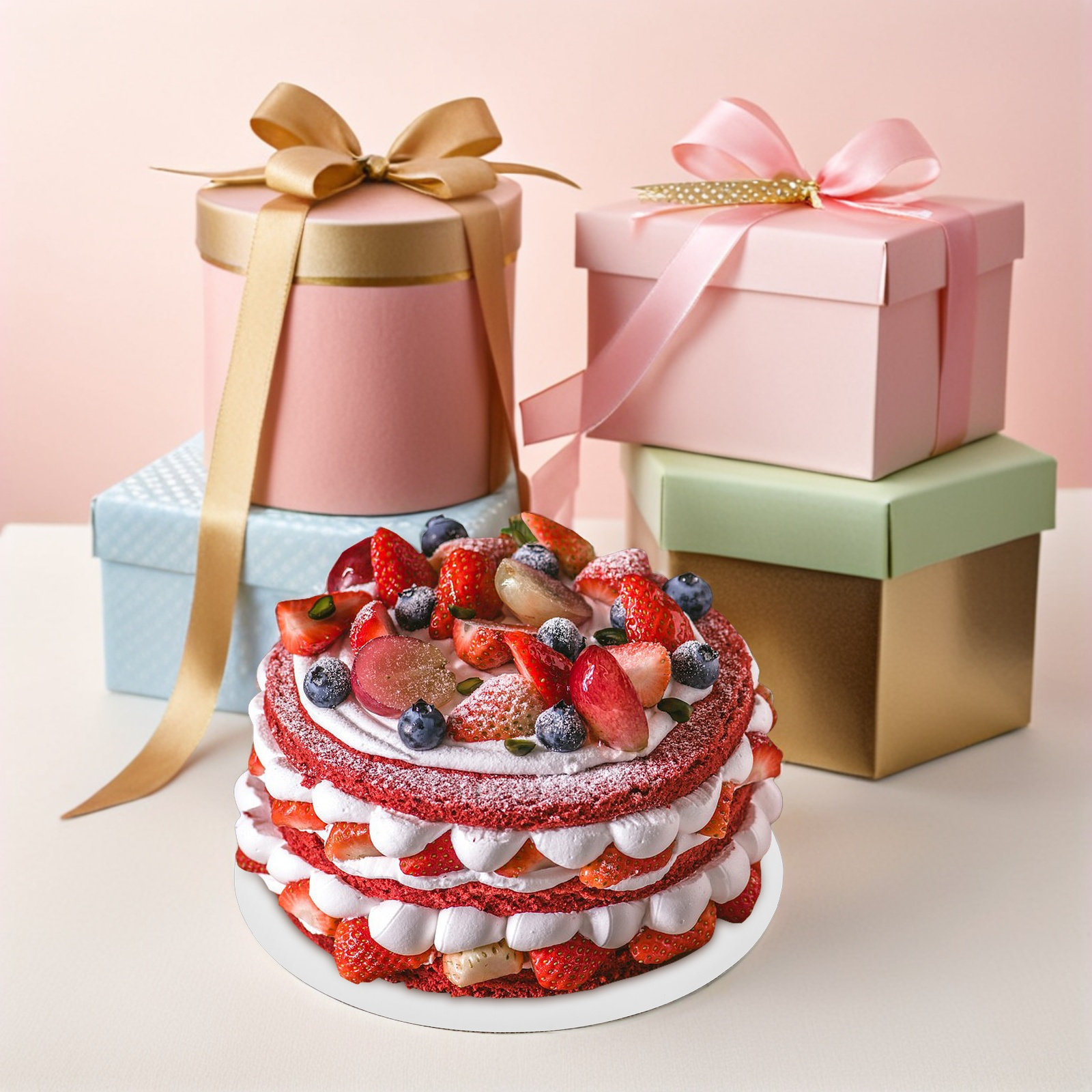 25 шт. белых круглых одноразов – обзор и цена Cake Board Round