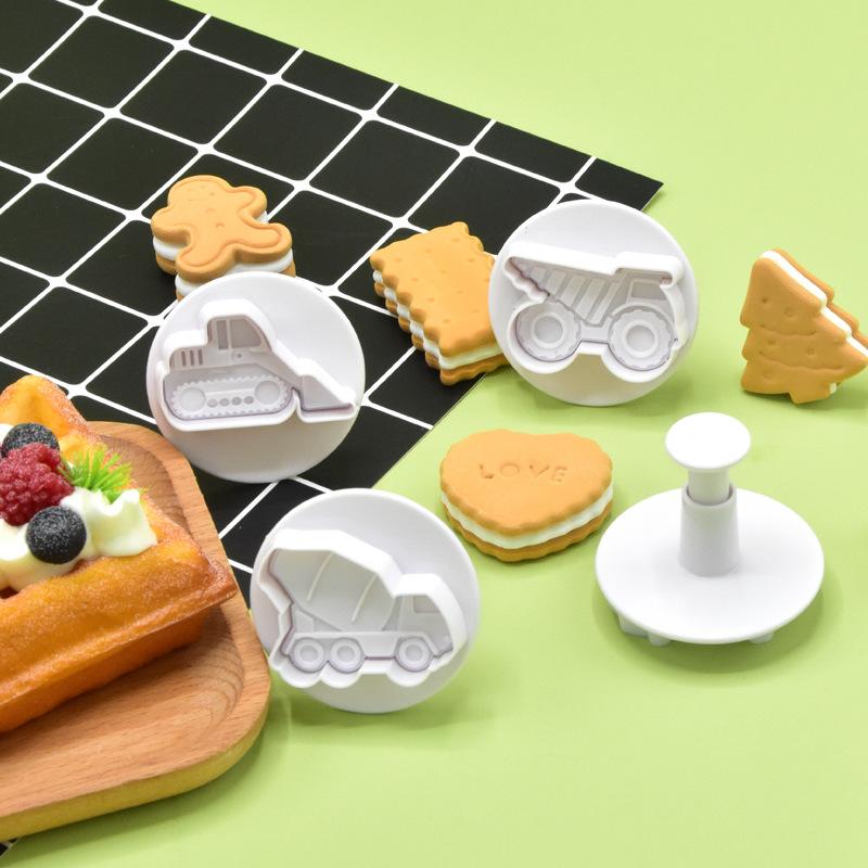 Набор из 4 формочек для печень – обзор и цена Kitchen Kids Baking Set