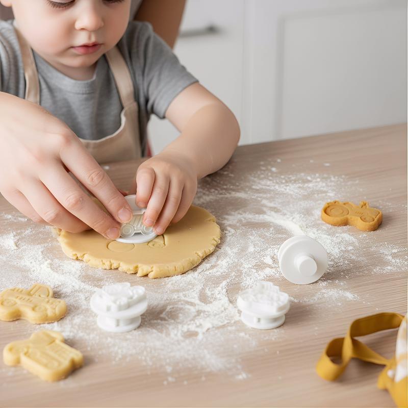 Набор из 4 формочек для печень – обзор и цена Kitchen Kids Baking Set