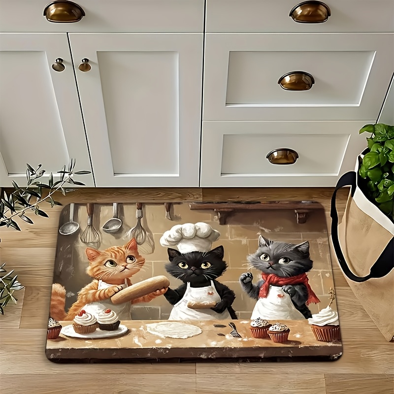 Милый кухонный коврик с изобра – обзор и цена Kitchen Living Baking Mats
