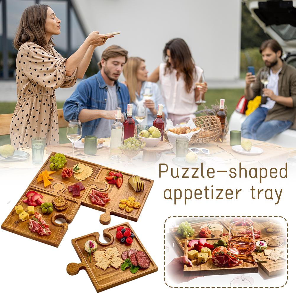 Деревянный поднос-пазл для зак – обзор и цена Kitchen Baking Tray Set