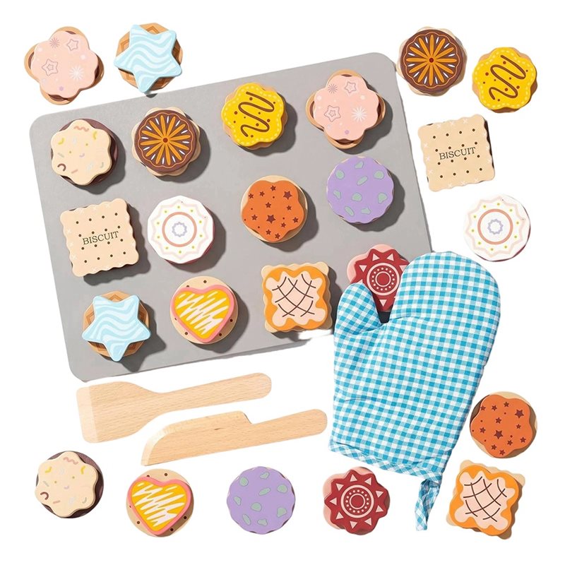 WOWFU-Деревянный набор игрушеч – обзор и цена Kitchen Kids Baking Set