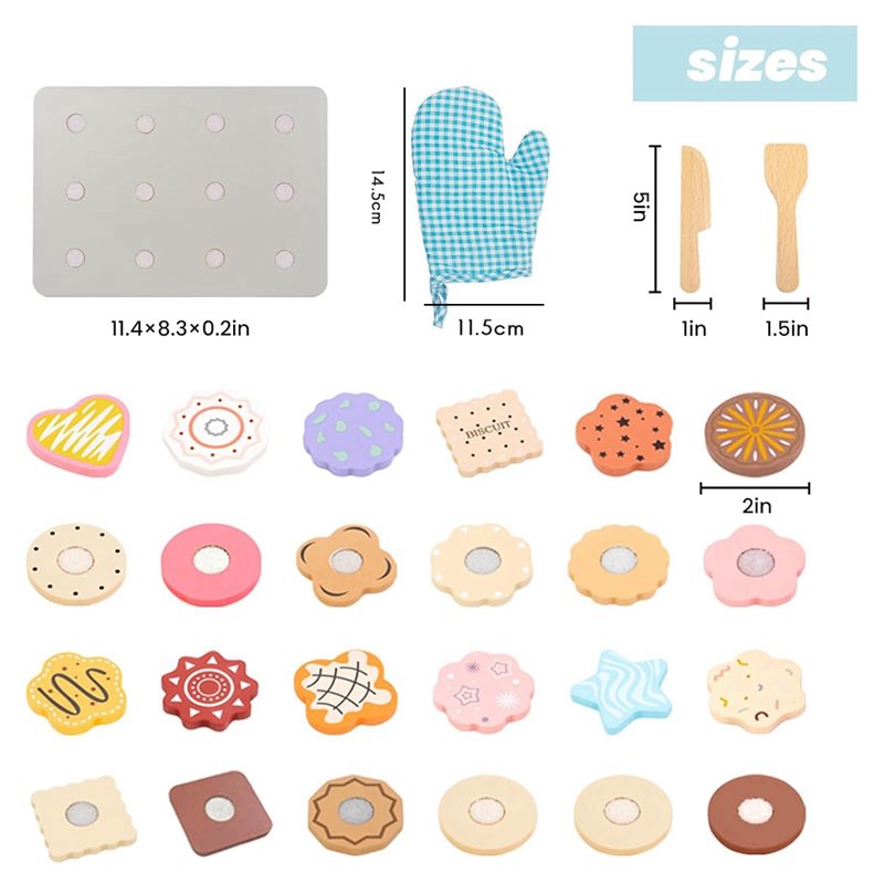WOWFU-Деревянный набор игрушеч – обзор и цена Kitchen Kids Baking Set