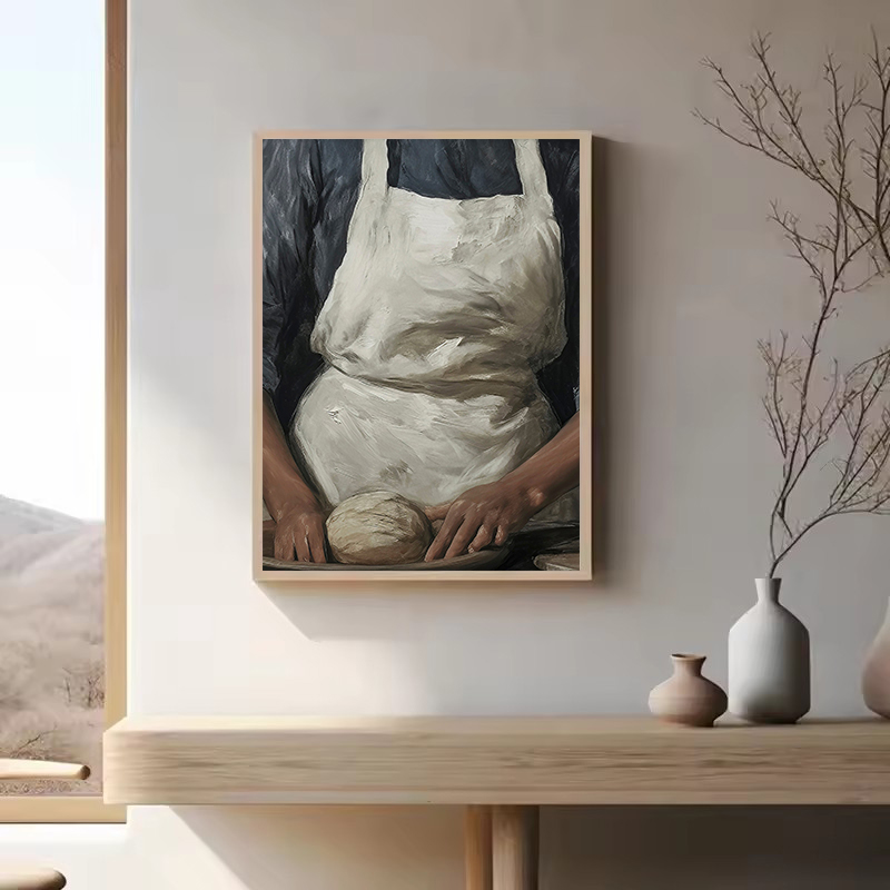 Французская кухня, женщина, вы – обзор и цена Kitchen Baking Wall Art