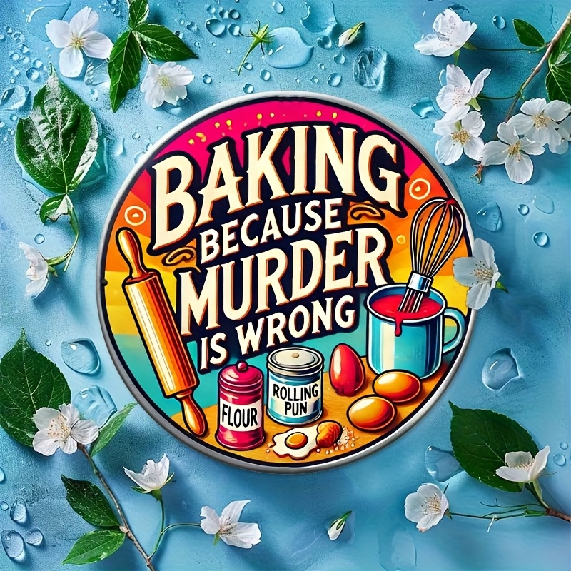Металлическая табличка HD, кру – обзор и цена Kitchen Baking Wall Art