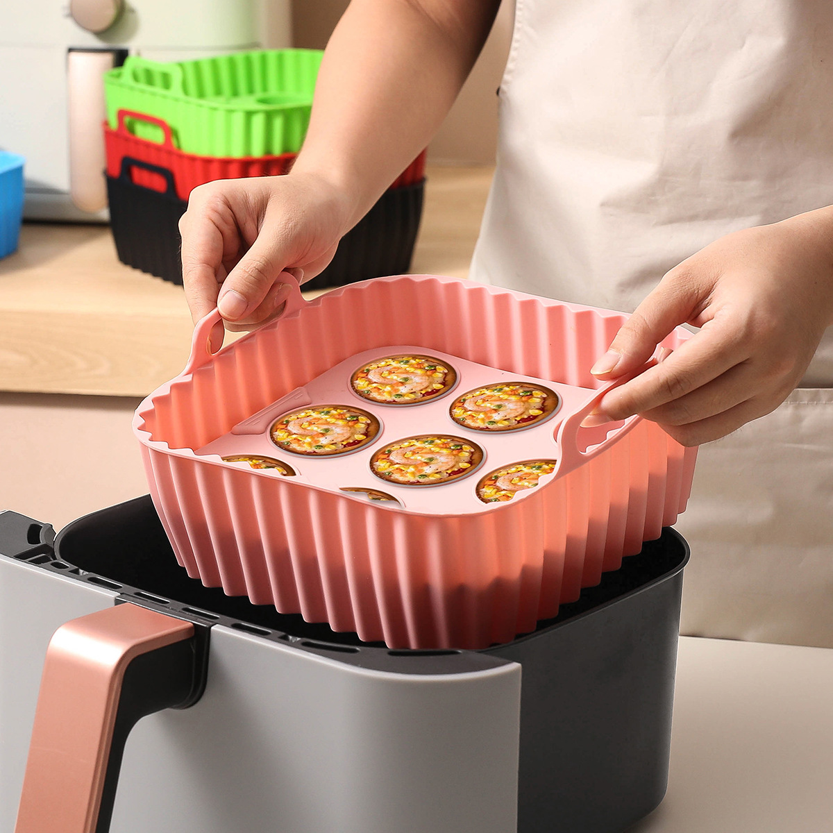 Набор из 2 силиконовых вкладыш – обзор и цена Kitchen Baking Tray Set