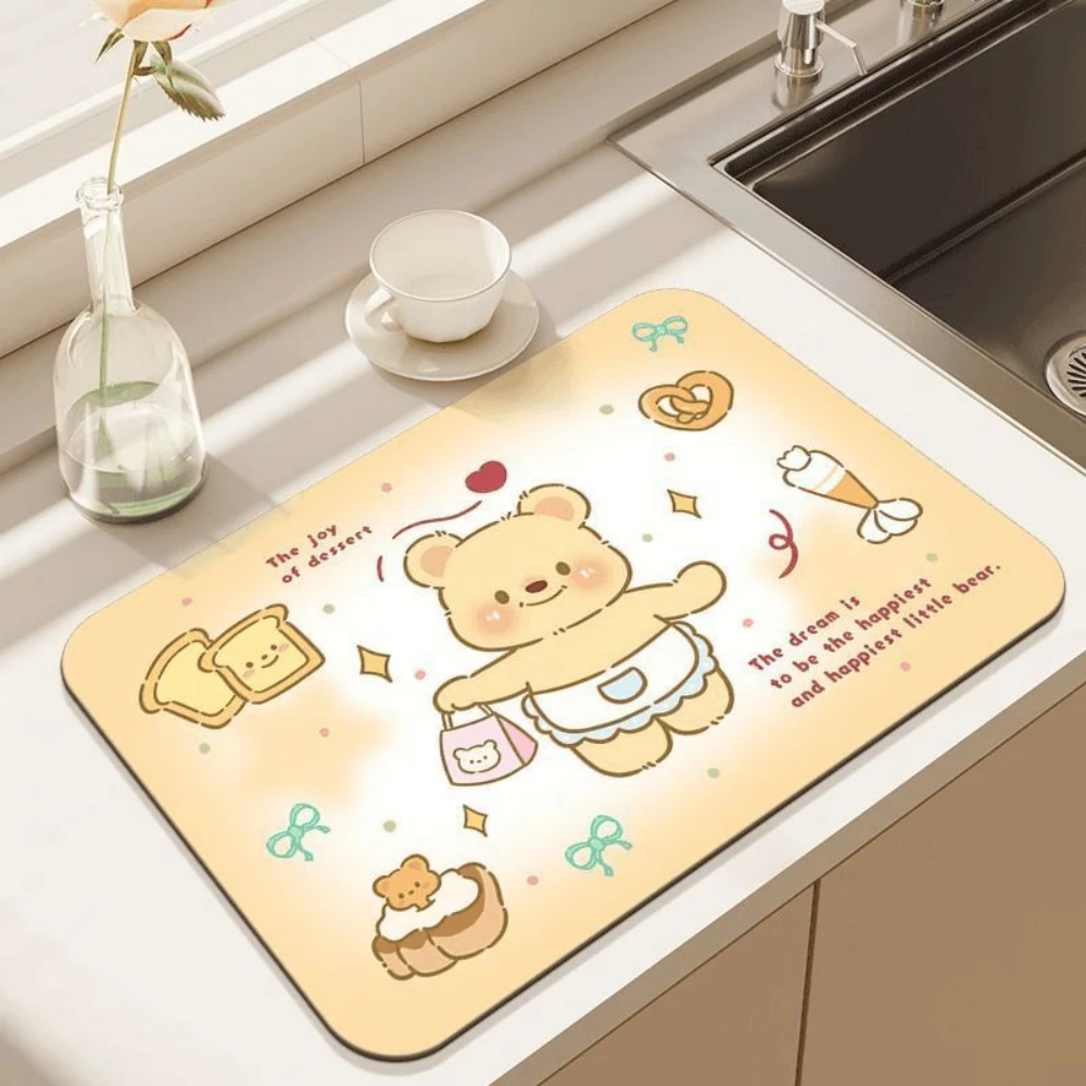 Милый коврик для сушки посуды  – обзор и цена Kitchen Living Baking Mats