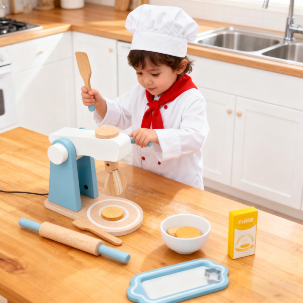Деревянный кухонный игровой на – обзор и цена Kitchen Kids Baking Set