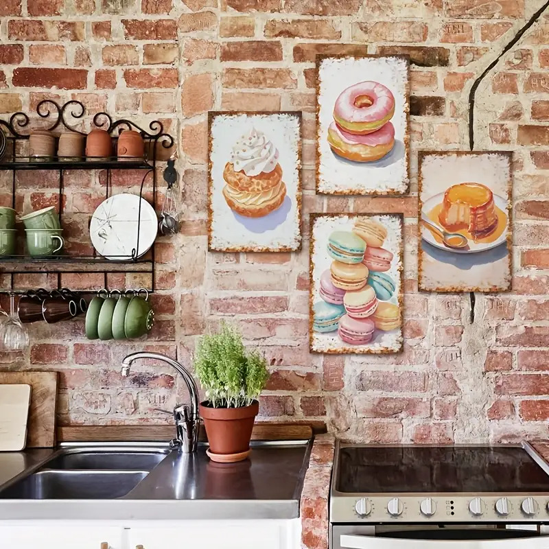 2D плоская настенная табличка  – обзор и цена Kitchen Baking Wall Art