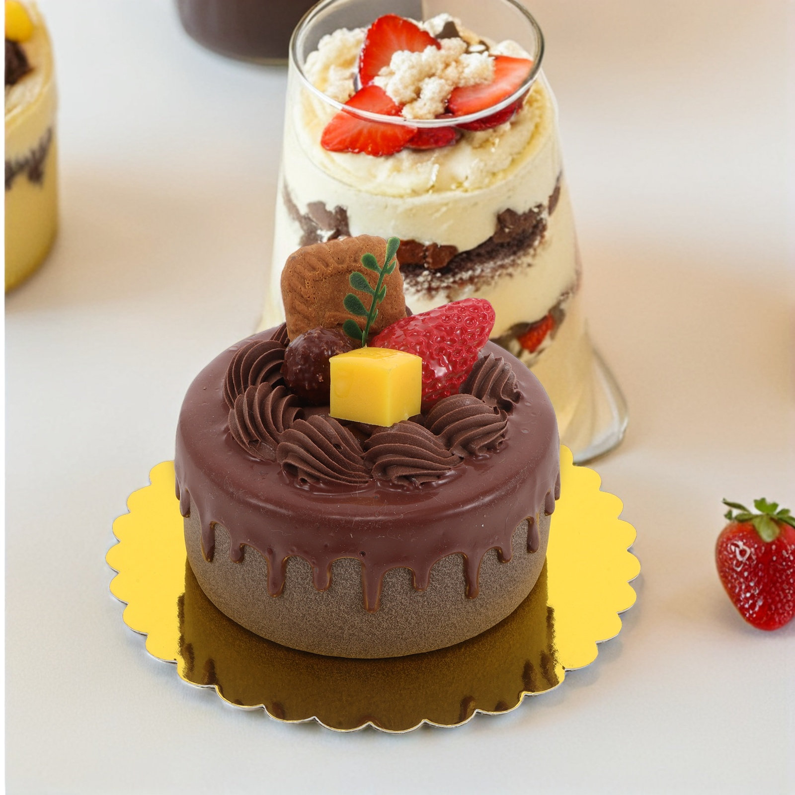 60 шт. золотых круглых подложе – обзор и цена Cake Board Round