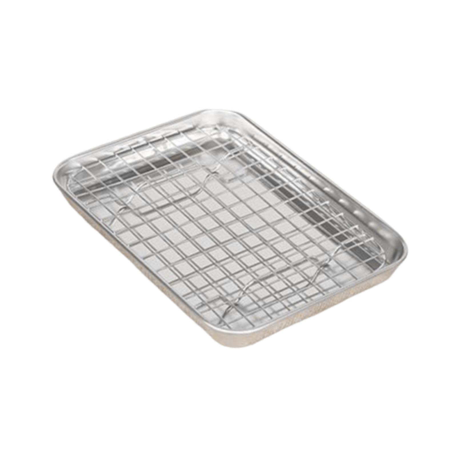 Противень с решеткой из нержав – обзор и цена Kitchen Baking Tray Set